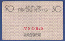 Używany,    Banknote 50 pfenig Getto Litzmannstadt. Rumkowski . HOLOCAUST. Judaica 1940 na sprzedaż  PL