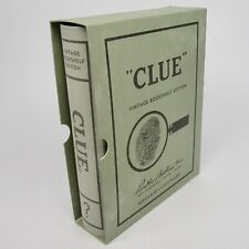 Juego de mesa de libro de lino coleccionable Clue Edición Librería Clue segunda mano  Embacar hacia Argentina