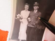 ✨✨ Soldatenbild 2.WK Hochzeit Braut Militaria Wehrmacht Dachbodenfund Bild      gebraucht kaufen  Jessen