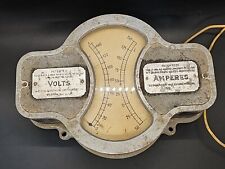 Instrumento elétrico Weston vintage carro volt amplificador medidor ampere não testado comprar usado  Enviando para Brazil