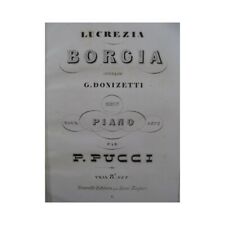 Donizetti lucrezia borgia d'occasion  Blois