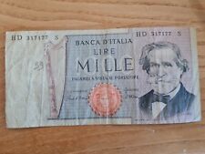 Banconota mille lire usato  Olbia