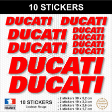 Stickers ducati rouge d'occasion  Nantes-