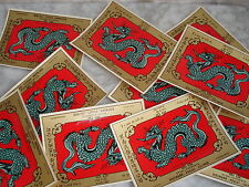 étiquettes anciennes dragon d'occasion  Villiers-sur-Marne