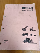 Bosch 1972 katalog gebraucht kaufen  Spraitbach