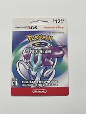 Pokémon Crystal 3DS Cartão de Loja EXPIRADO SEM JOGO Suicune VEJA FOTOS Anúncio Promocional Retrô comprar usado  Enviando para Brazil