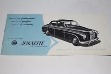1956 new magnette for sale  Belfry