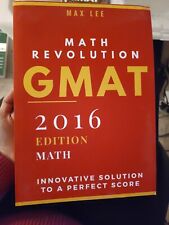 Math revolution gmat for sale  Pittsburgh