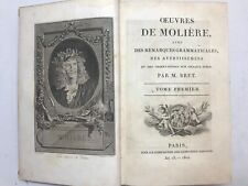 Oeuvres moliere vol. d'occasion  Aubagne