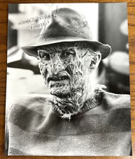 Foto autografiada de Robert Englund ""Freddy Krueger"" 8x10 firmada, usado segunda mano  Embacar hacia Argentina