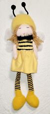 Long-Leg Plush Bee Toy Adorable  Kid's Plaything Doll Clean & Bright! 23" Long! for sale  Shipping to South Africa