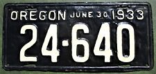 Oregon license plate for sale  Kalispell