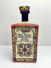 Botellas vacías coleccionables extra anejo de agave especial de tequila dos artes reserva segunda mano  Embacar hacia Argentina