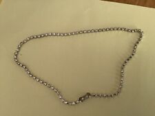 Tennis necklace rhinestones for sale  BISHOP'S STORTFORD