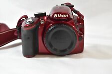 Red nikon d3200 for sale  Monson