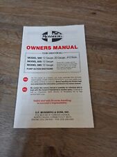Mossberg owners manual for sale  Mercersburg