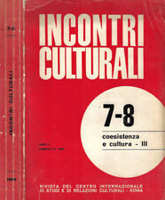 Incontri culturali anno usato  Italia