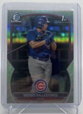 2023 Bowman Moisés Ballesteros 1er Cromo Verde Brillo Lunar #BCP-11 Cubs IYC2195 segunda mano  Embacar hacia Argentina