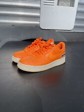 Size 9 - Nike Air Force 1 Low Total Orange, used for sale  Shipping to South Africa