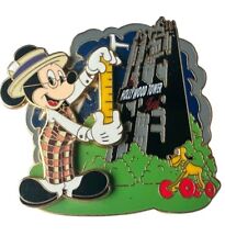 Pin Disney Torre do Terror Mickey Mouse Colher Rua Principal WDW LE, usado comprar usado  Enviando para Brazil