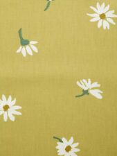 John Lewis PVC Tablecloth Fabric Camomile Yellow for sale  Shipping to South Africa