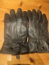Mens black leather for sale  GUILDFORD