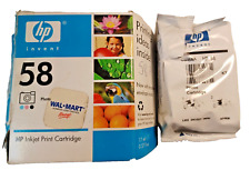 Cartucho de impressão jato de tinta HP 58 genuíno foto C6658AN Deskjet Photosmart validade 2005 comprar usado  Enviando para Brazil