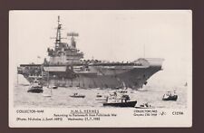 Postcard hms hermes for sale  TETBURY