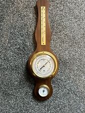 Wooden barometer thermometer for sale  SOUTHAMPTON