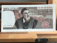 Banconota lire 20000 usato  Bologna