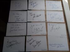Real signed autographs for sale  LONDON