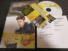 CD OBI Justin Bieber / Acredite acústico /JAPÃO LTD comprar usado  Enviando para Brazil