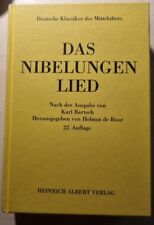 Nibelungenlied ausgabe karl gebraucht kaufen  Hennigsdorf