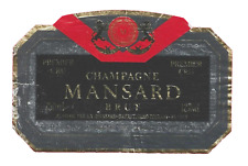 Mcha30 etiquette champagne d'occasion  Albertville