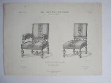 Fauteuil chaise louis d'occasion  Pluvigner