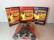 Billy Blanks Tae Bo Fat Blasting Cardio/Total Body (DVD, 2005,Jump Rope included for sale  Shipping to South Africa