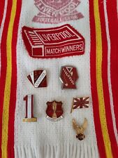 Liverpool 80s badges for sale  DUNDEE