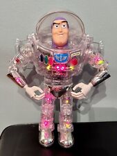 RARE Buzz Lightyear 12” Interstellar Clear Thinkway Toys Action Figure WORKING na sprzedaż  Wysyłka do Poland