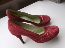 Harlot. red suede for sale  Shipping to Ireland