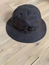 Brown waxed hat for sale  UK