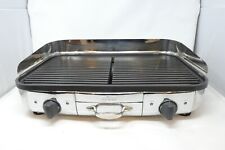 All Clad Electric Indoor Non-Stick Grill Griddle Type 6411 - 20" by 13" 1800W for sale  Shipping to South Africa