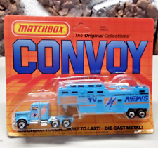 Matchbox Convoy T.V. Caminhão NEWS 1981 PETERBILT CY15 (DC-420, usado comprar usado  Enviando para Brazil