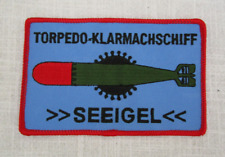 Aufnäher torpedo seeigel gebraucht kaufen  Dietzhölztal