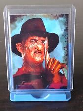 Tarjeta de arte F23 Freddy Krueger #1 Pesadilla en Elm St ACEO Edward Vela firmada 50/50 segunda mano  Embacar hacia Argentina