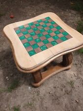 Hardwood chess board for sale  BUSHEY