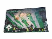 Camisa bufanda Glasgow Celtic FC The Green Brigade 5 ft por 3 ft - pegatinas Bhoys segunda mano  Embacar hacia Argentina