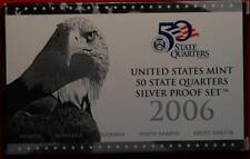 Uncirculated 2006 United States 50 State Quarters Silver Proof Set for sale  Wahoo