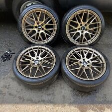 4x VW Polo GTI 6C 17" Gold 17 Inch alloy wheels & tyres 215/40ZR17 6R 5 Stud ✅, used for sale  Shipping to South Africa
