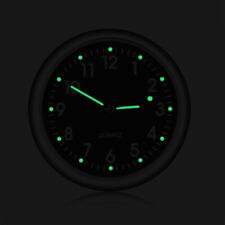 Mini relógio analógico de quartzo luminoso relógio adesivo acessórios de carro para barco caminhão comprar usado  Enviando para Brazil