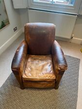 Vintage french leather for sale  TWICKENHAM
